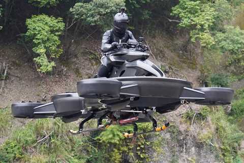 World’s first flying BIKE impressed by Star Wars hovercrafts may very well be yours… but it surely..