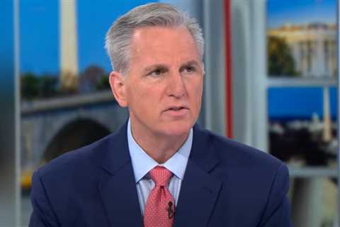 Kevin McCarthy Falls Apart And Offers A Pathetic Defense Of George Santos