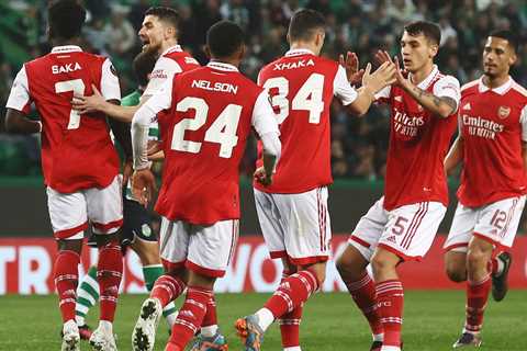 Sporting 2-2 Arsenal LIVE SCORE: Granit Xhaka’s deflected strike LEVELS it up in thrilling Europa..