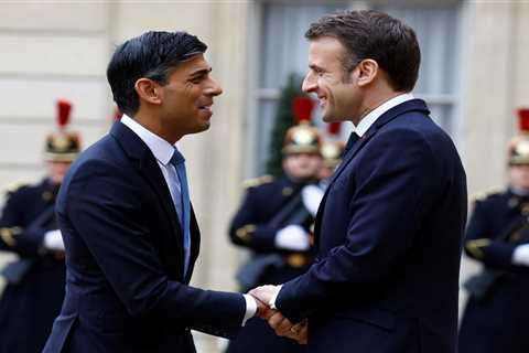 Rishi Sunak meets Macron to announce multimillion-pound deal with France to stop small boat crisis