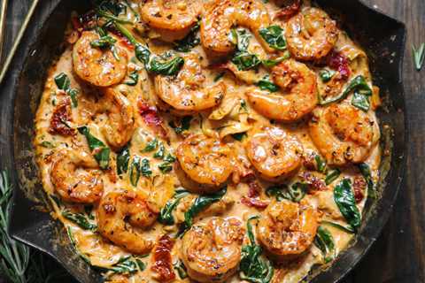 Tuscan Shrimp (One-Pan, 30-Minute Dinner)