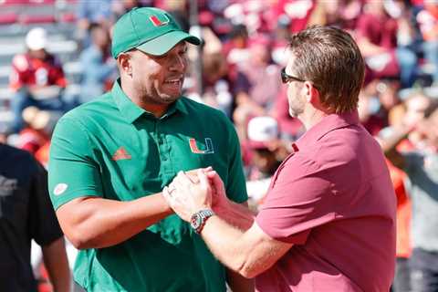 Miami dismisses Josh Gattis as OC after one season