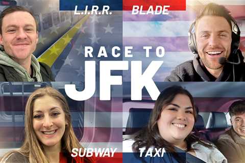 What’s the fastest way to get to JFK airport? Watch us race to JFK via train, subway, cab and Blade ..