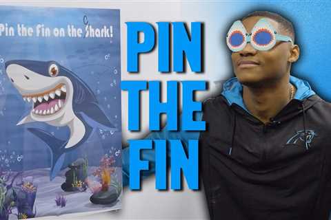 DJ Chark Plays ‘Pin the Fin’ on the Shark