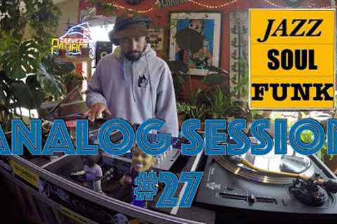 Jazz Soul Funk Vinyl Set by Mr. ColdSweat -  Analog Session 27