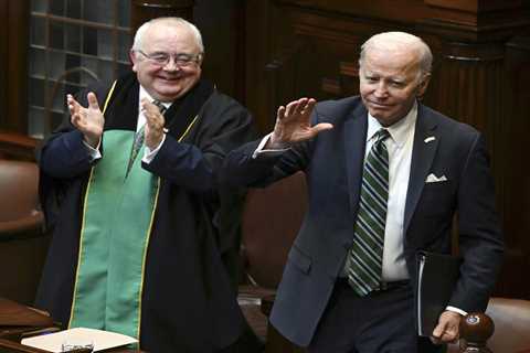 Biden to Ireland’s parliament: ‘I only wish I could stay longer’