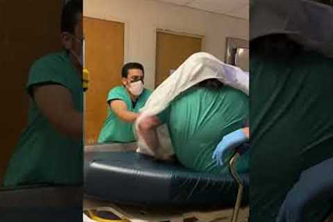 Coworkers pull Prank on Morgue Transporter in the hospital