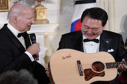 Yoon woos White House with ‘American Pie’ rendition