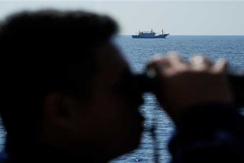 On board a Philippine patrol in contested South China Sea