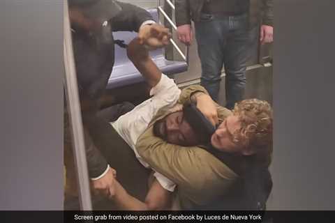 Man Dies On New York Subway Train After Co-Passenger Puts Him In Chokehold