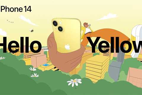 Yellow iPhone 14 & iPhone 14 Plus | Hello Yellow | Apple