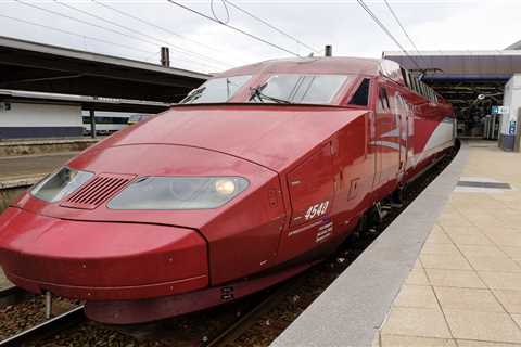 See inside one of Europe's fastest high-speed trains, which bolts at 186 miles per hour and serves..