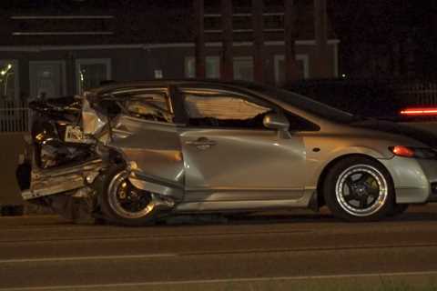 Houston police officer crashes cruiser into sleeping, possibly drunk driver