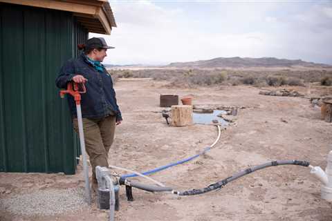 A medida que bajan los niveles de agua, suben los de arsénico