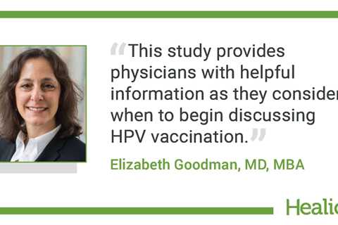 Study: Moving HPV vaccine initiation to age 9 or 10 could improve coverage