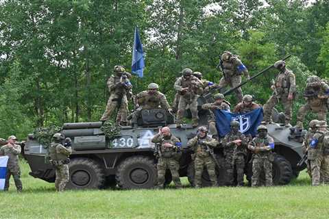 Anti-Putin rebels close to SEIZING Russian town near Ukraine border as ‘Freedom for Russia Legion’..