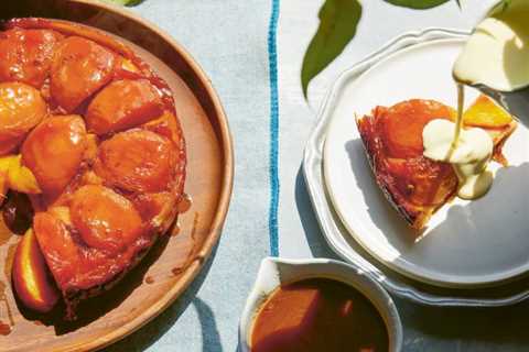 Claire Ptak, Proprietor of Violet Bakery, Shares her Peach Tarte Tatin