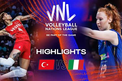 TUR vs.  ITA – Highlights Week 1 | Women’s VNL 2023