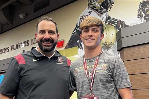 No.  1 kicker Jake Weinberg breaks down recent pledge to Florida State, reaction from the coaches