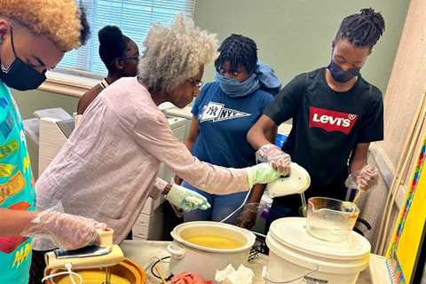 Summer class in rural Camden gets students into lather over science