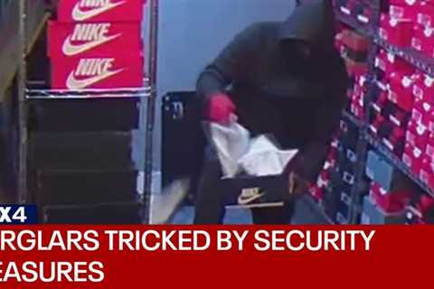 Fort Worth shoe store owner’s numerous security measures confound burglars