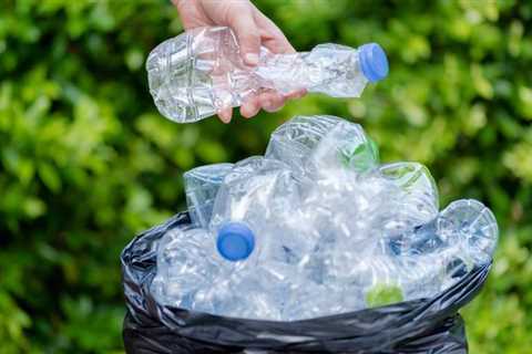 What takes place to most plastic bottles after usage?