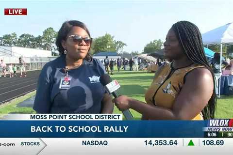 Live: Moss Point School District back to school rally