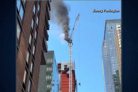 High rise crane collapse