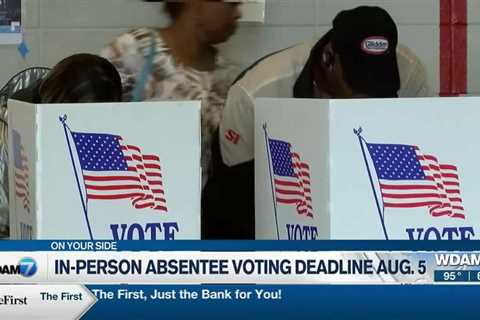 Absentee voting slow but ongoingin Pine Belt as Aug. 8 primary nears