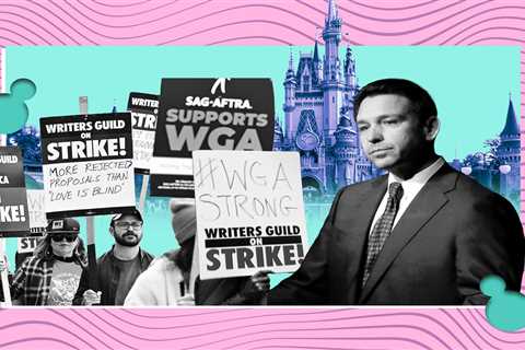 Opinion | Ron DeSantis and the Hollywood Strikers Should Unite Against Disney