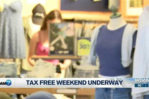 Tax-free weekend underway in Pine Belt