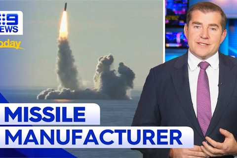 Australia to manufacture and export missiles to the US