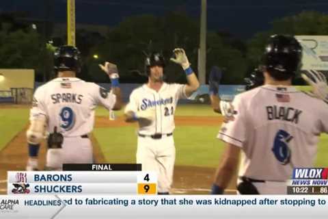 SHUCKERS BASEBALL: Barons @ Shuckers (07/29/23, Game 5)