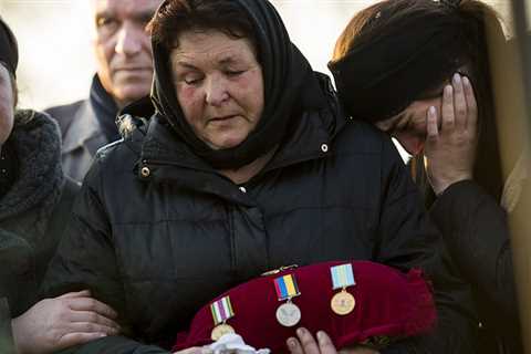 This Ukrainian Mother Buried Both Of Her Sons Just Six Days Apart