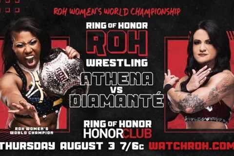 Updated Card For 8/3 ROH TV