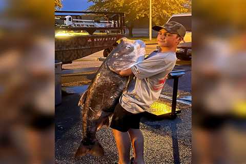 12-Year-Old Sets New Kentucky Bowfishing Record with Giant Bighead Carp