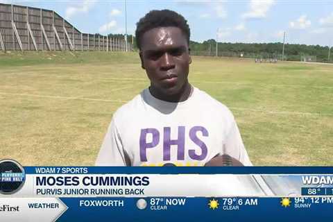 Players of the Pine Belt: Purvis RB Moses Cummings