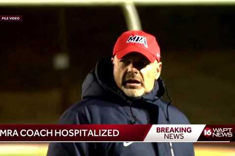 MRA football coach hospitalized