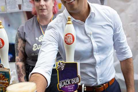 Labour MP says sorry for sharing deep fake pic of Rishi Sunak pouring a terrible pint