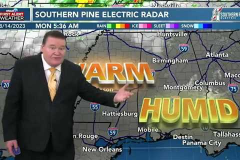 8/14 – Rex’s Monday Morning Forecast