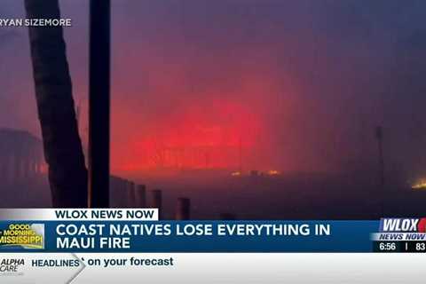 Coast Natives lose everything in Maui fire