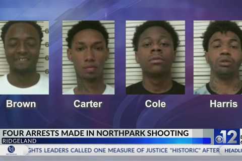 Four arrested for Northpark Mall shooting