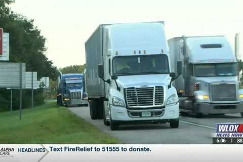 Shifting into park: Truckers look for safe spots to stop