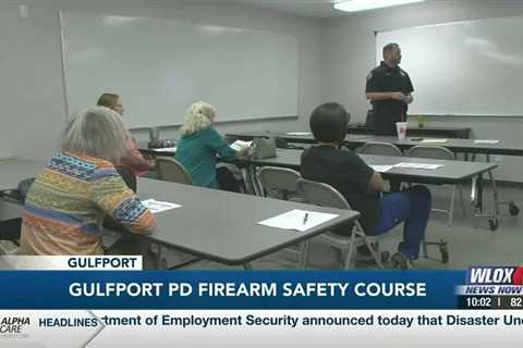 Class back in session: Gulfport Police offer firearm safety course