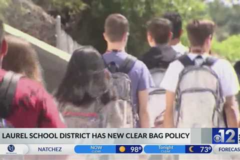 Laurel School District announces clear bag policy