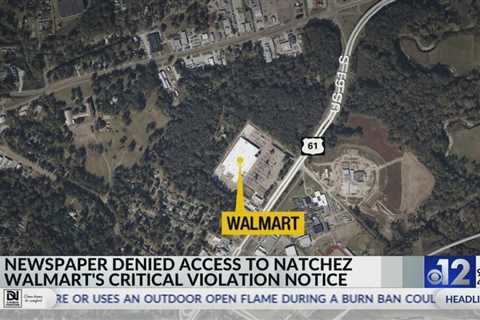 Critical Notice issued at Natchez Walmart over rodents