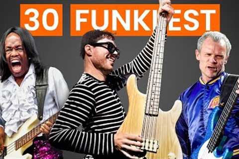 Top 30 Most Iconic FUNK Bass Riffs