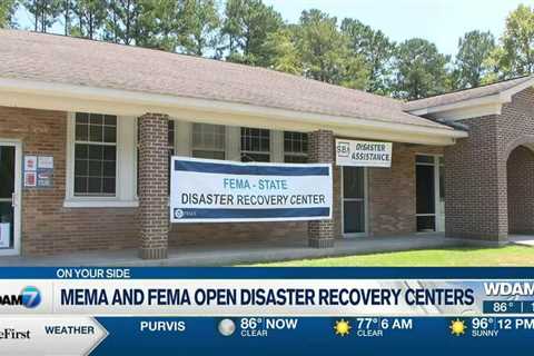 Louin residents receive support at MEMA/FEMA disaster recovery center