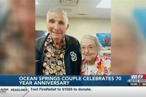 Ocean Springs couple celebrates 70 years of wedded bliss