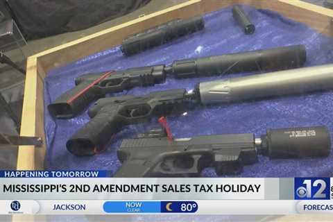 Mississippi’s 2nd Amendment sales tax holiday starts Friday